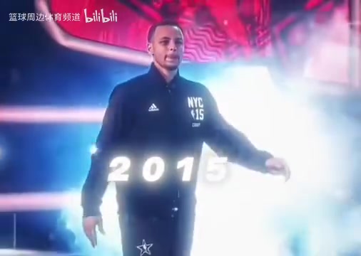一步步成長(zhǎng)為歷史級(jí)球星！全明星庫(kù)里出場(chǎng)合集！